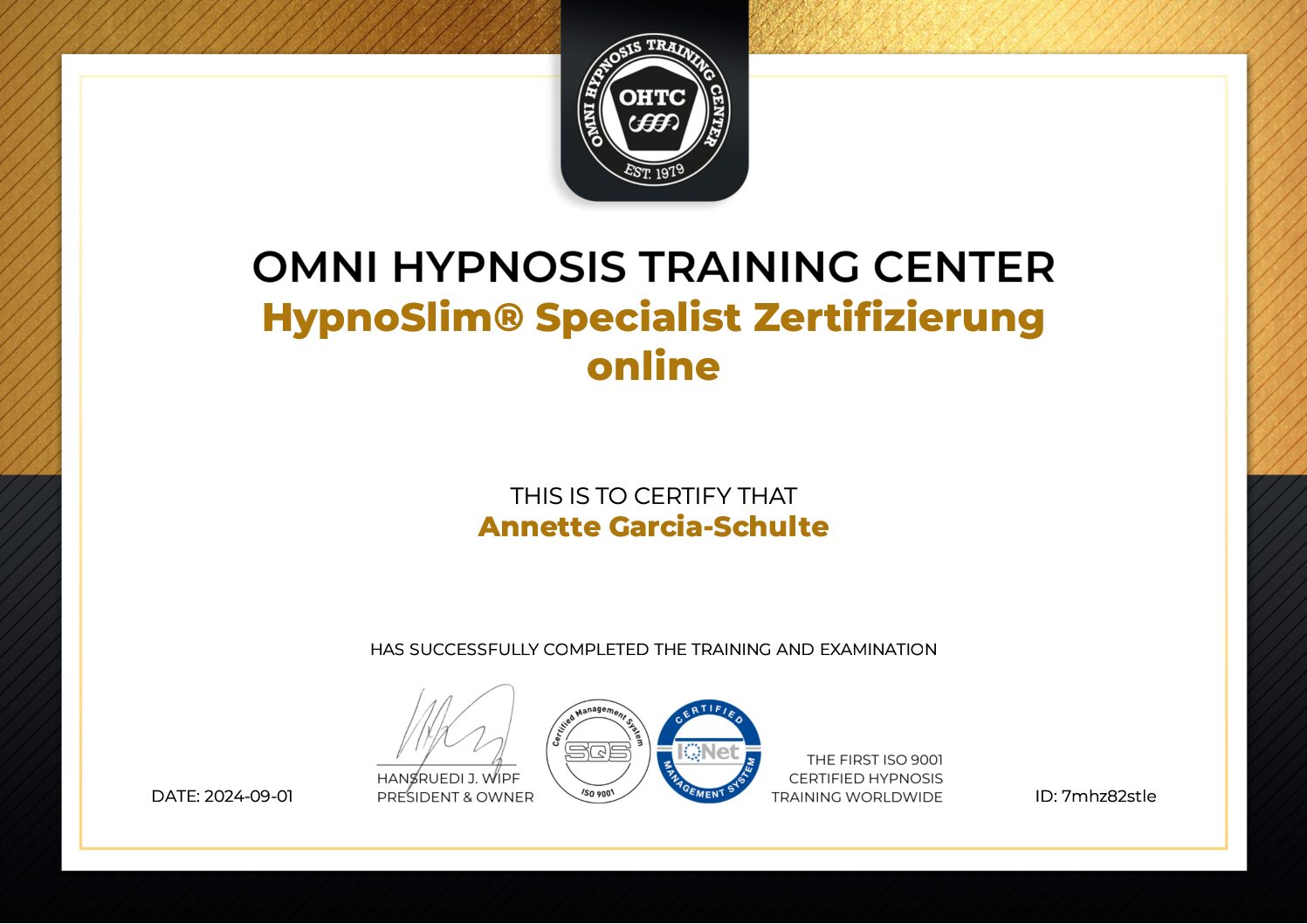 Annette Garcia-Schulte - Expertin für Hypnose in Magdeburg