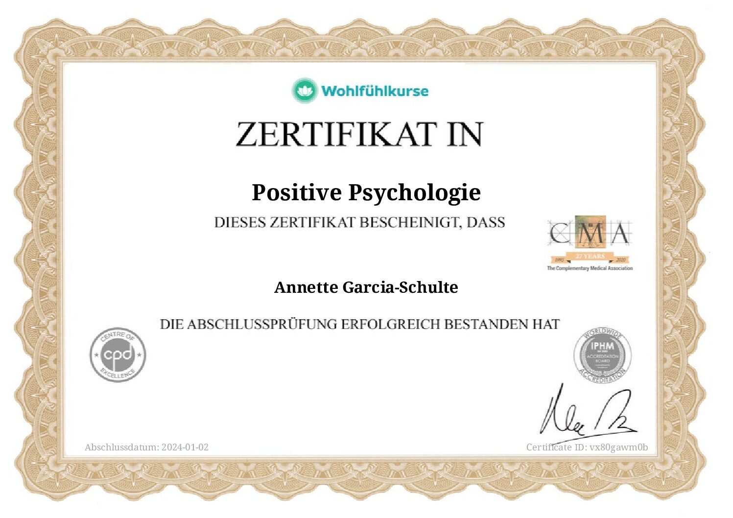 Annette Garcia-Schulte - Expertin für Hypnose in Magdeburg